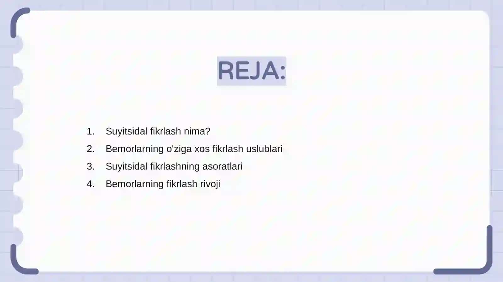 Bemorlarning suyitsidal fikrlashining oʻziga hos xususiyatlari 2