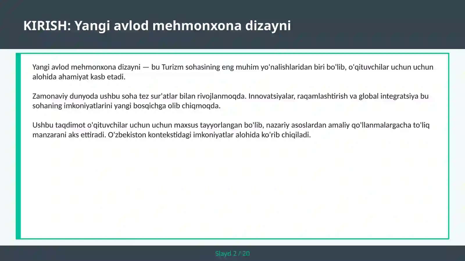 Yangi avlod mehmonxona dizayni 2