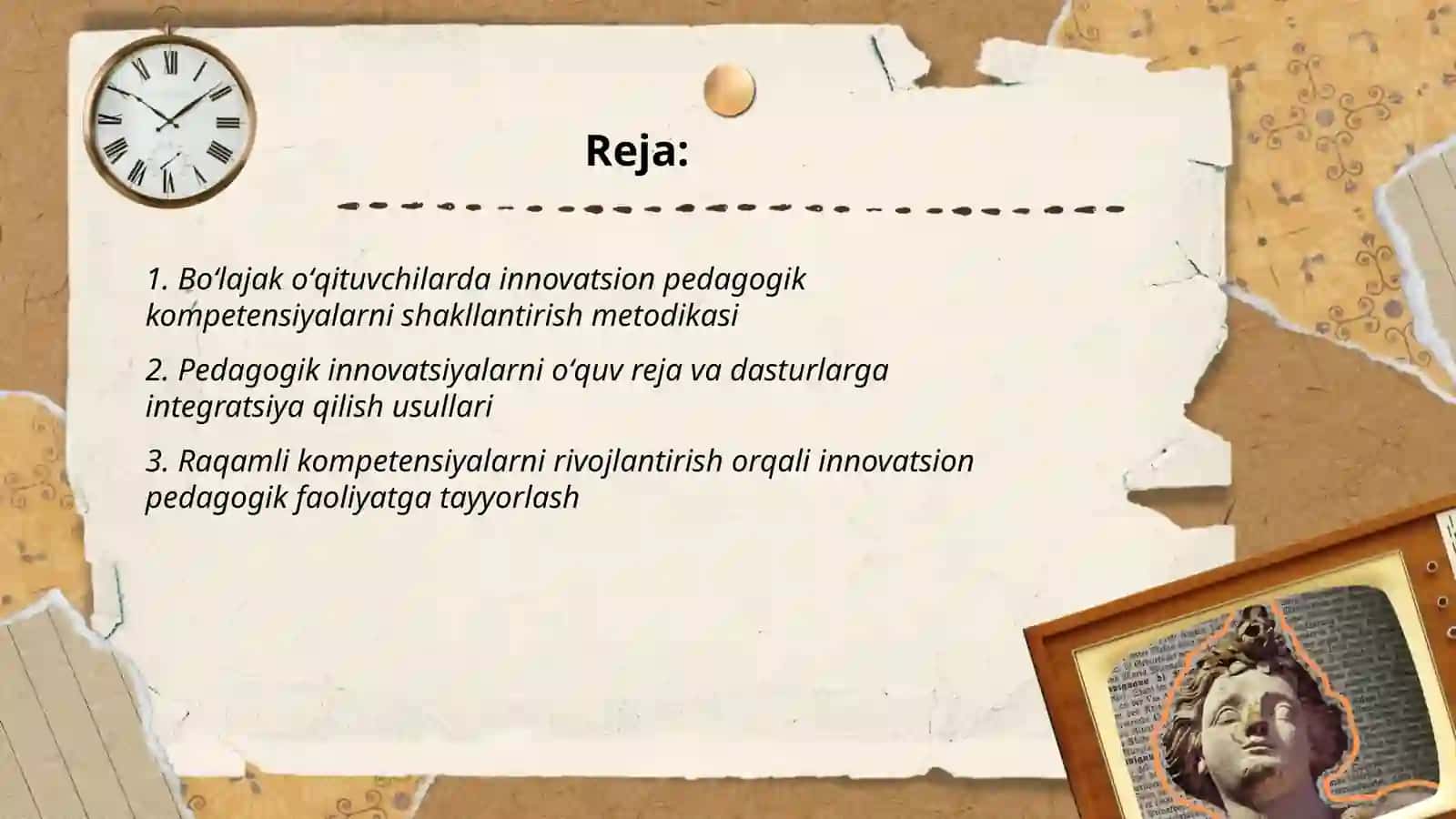 Boʻlajak oʻqituvchilarni innovatsion - pedagogik faoliyatga tayyorlash 2