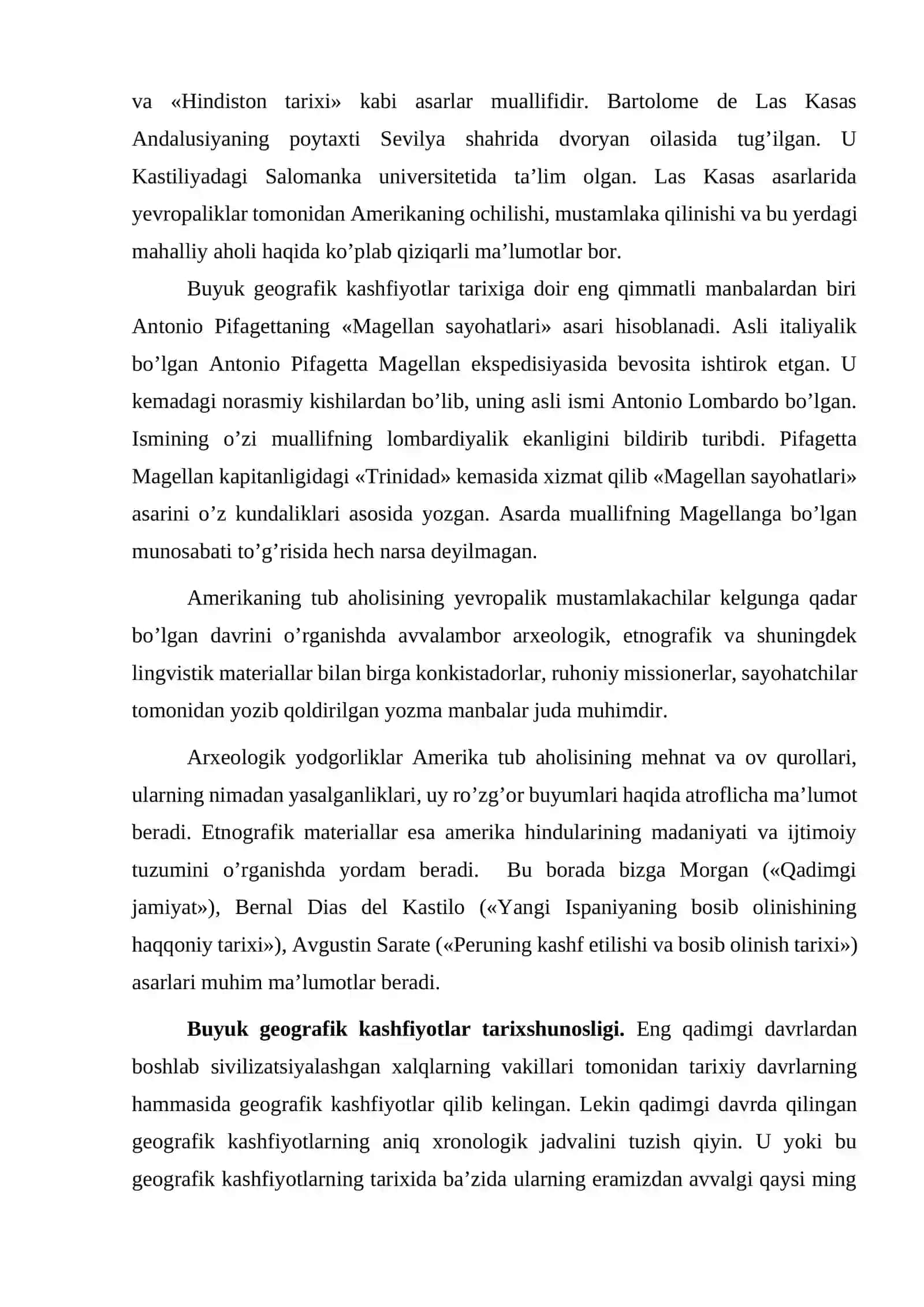 Buyuk geografik kashfiyotlar va mustamlakachilik tuzumining vujudga kelishi 2