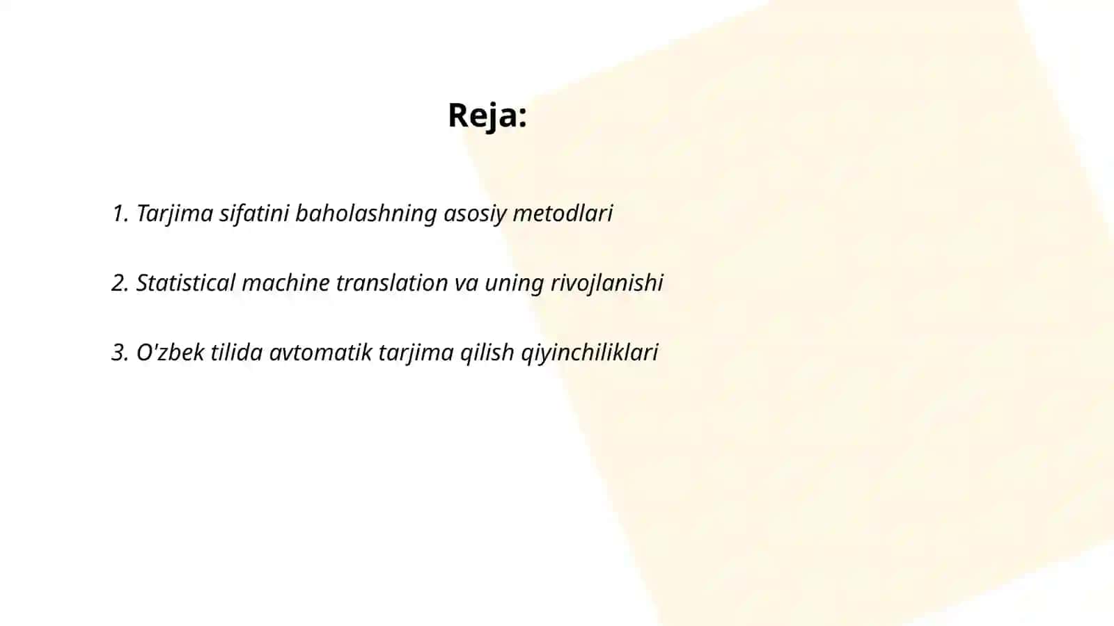 Tarjima sifatini baholashning asosiy metodlari 2