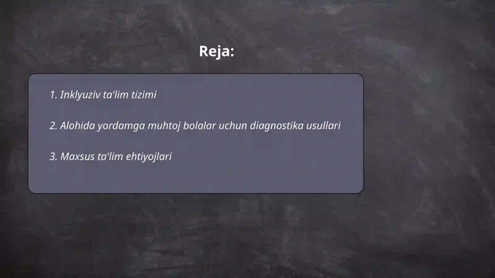 Alohida yordamga muhtoj bolani ehtiyojini va unga ko'rsatilayotgan xizmatlarning bir biri bilan taqqoslab, tahlil qilish ko'nikmalarini rivojlantirish 2