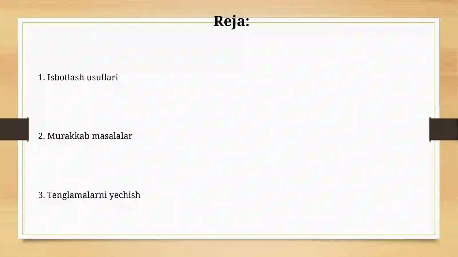 Hisoblashga va isbotlashga doir masalalar yechish (7-sinf algebra) 2
