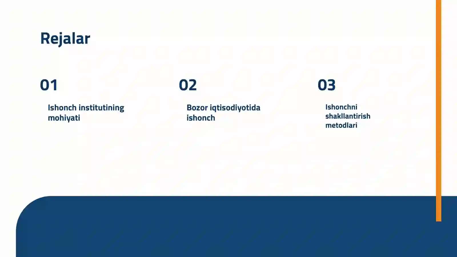 Bozor iqtisodiyotida ishonch insitutining ahamiyati va uni shakllantirish mehanizmlari 2