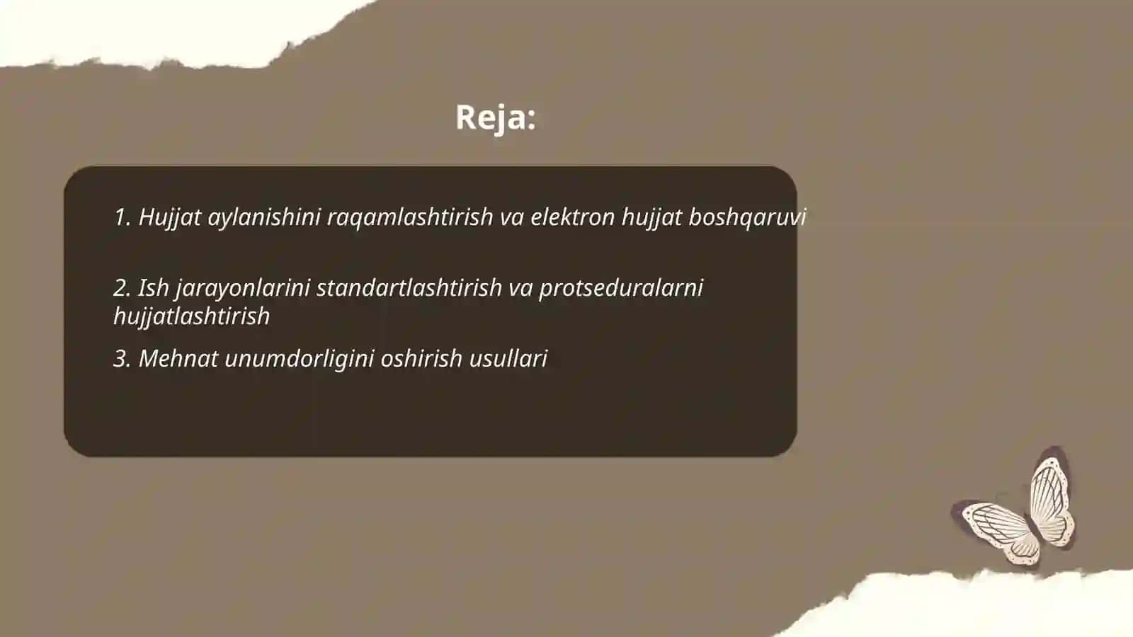 Ish yuritishni takomillashtirishning asosiy yoʻnalishlari 2