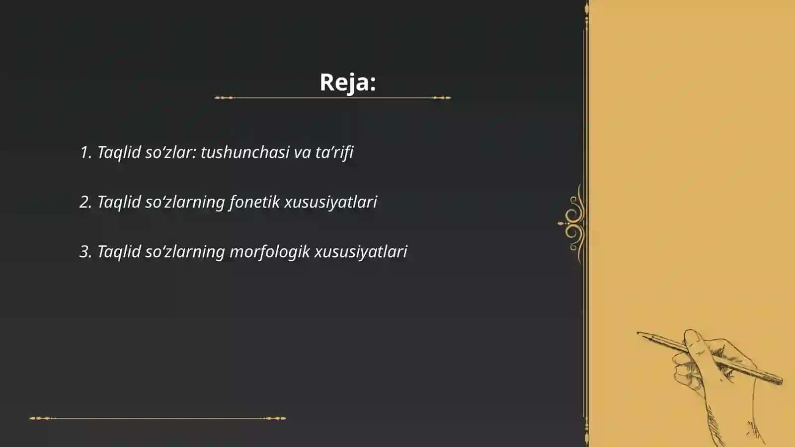 Ona tilining taqlid soʻzlar mavzusi 2