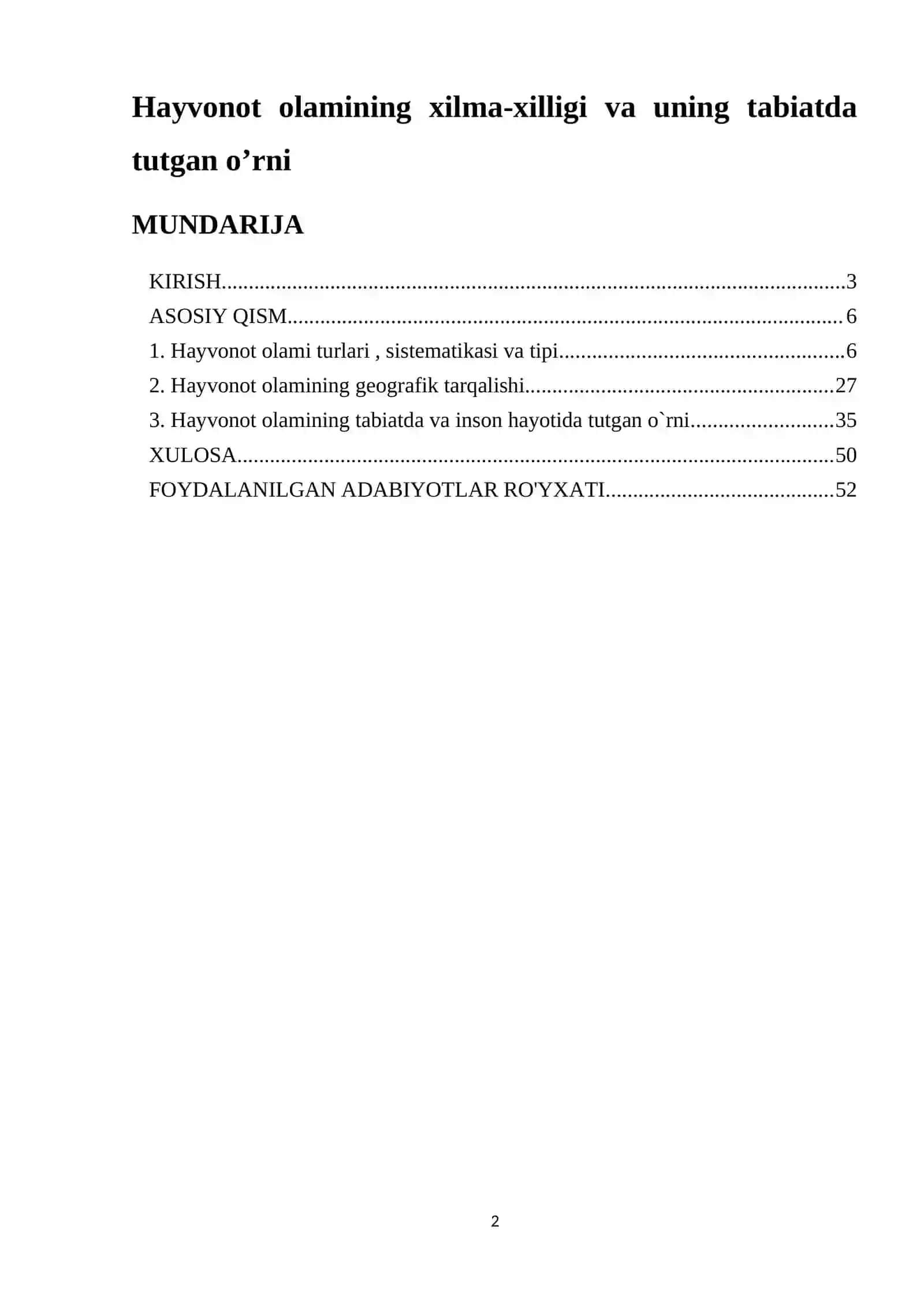 Tabiiy fanlarni o’qitish metodikasi 2