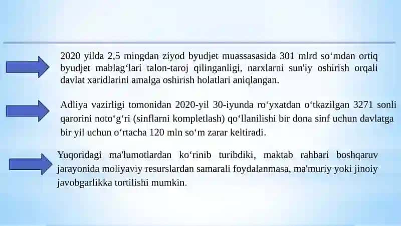 Moliyaviy resurslar va ulardan samarali foydalanish 2