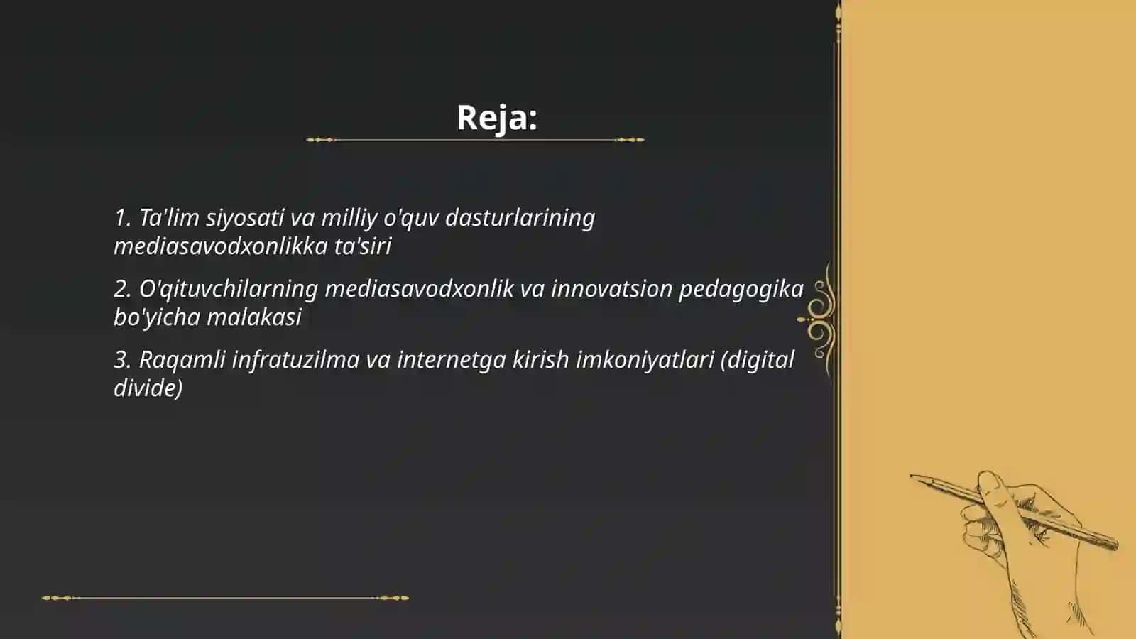 Mediasavodxonlik va innovatsion pedagogika Markaziy Osiyoda 2