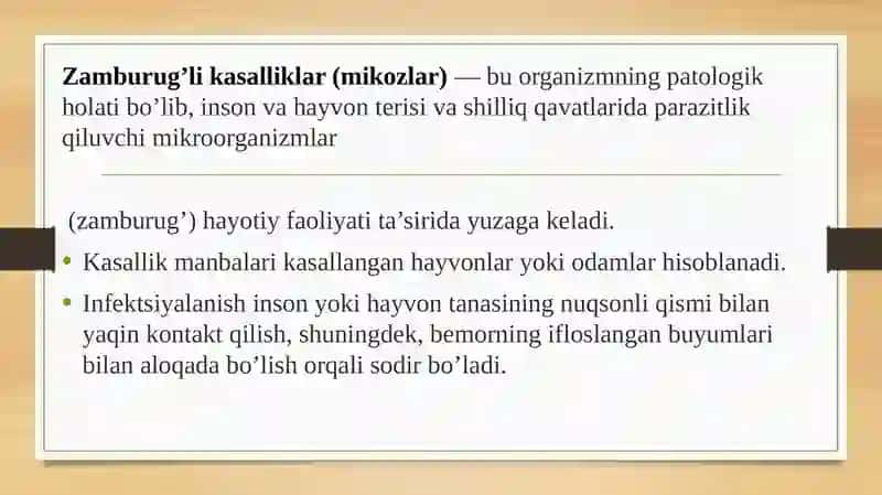 Zamburug`larga qarshi vositalar. Gijjalarga qarshi vositalar 2