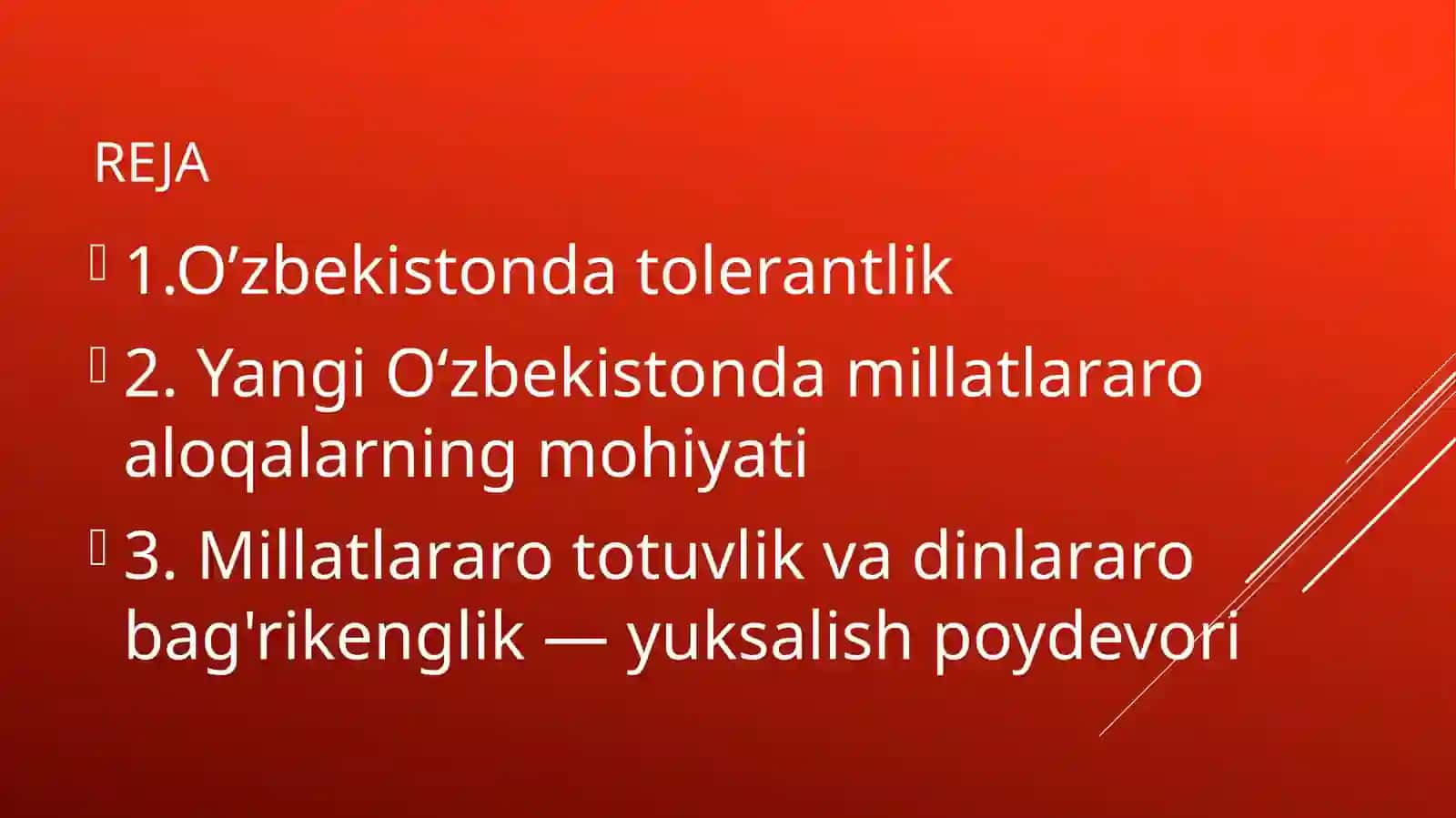O'zbekistonda tolerantlik va millatlararo totuvlikni ta'minlashning tarixiy ildizlari va demokratik ildizlari 2