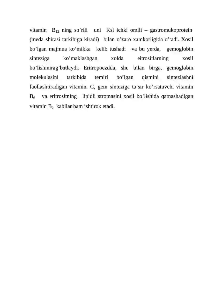 Qonning yaratilishi to’g’risida tushuncha 2