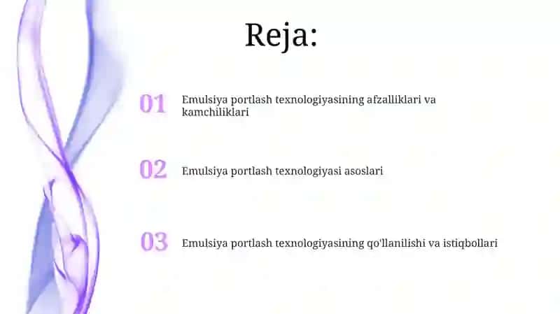 Emulsiya portlash texnologiyasi 2