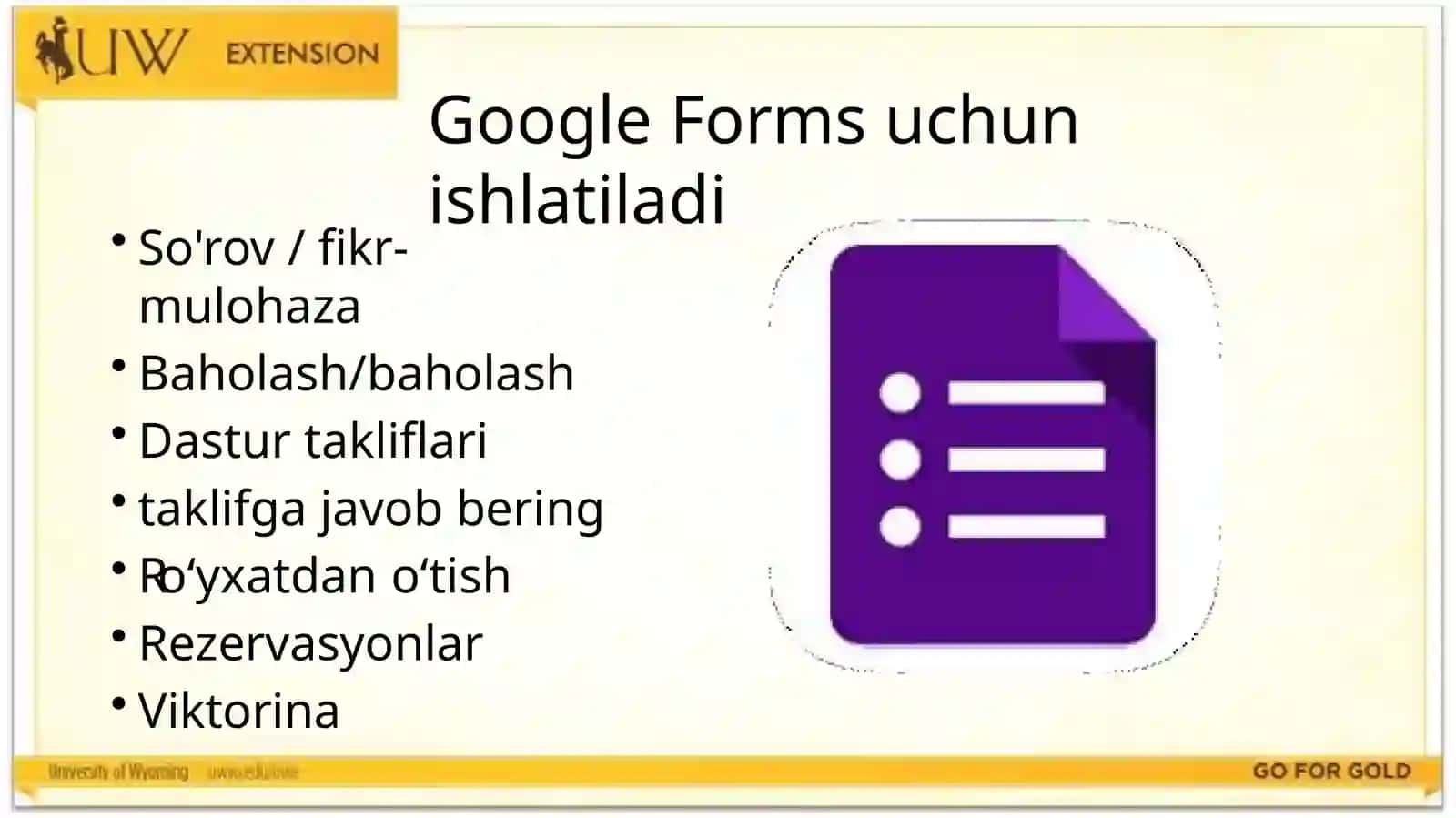 Google Forms 2