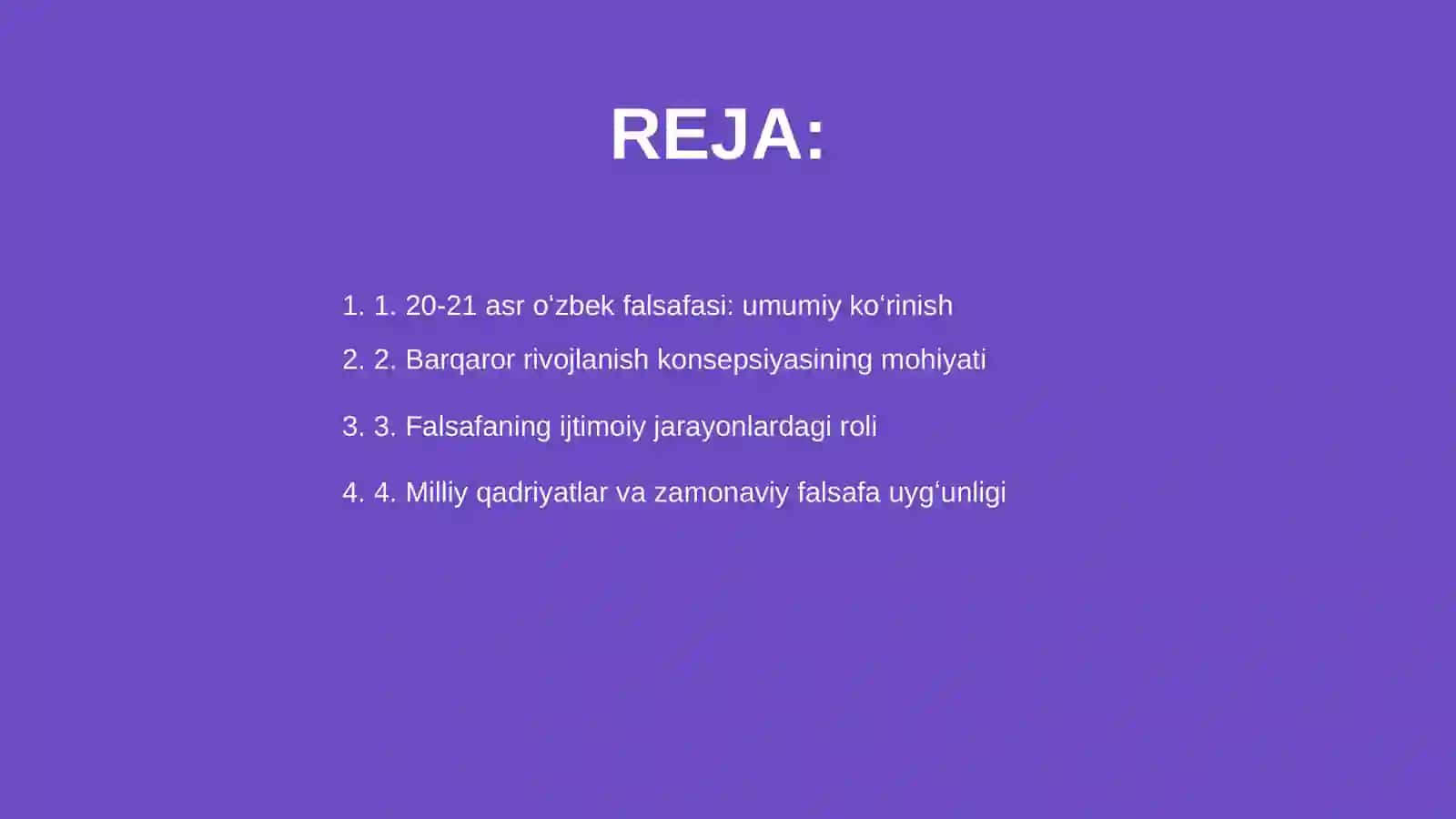 20-21 asr oʻzbek falsafasining barqaror rivojlanish maqsadlariga erishishdagi ijtimoiy ahamiyati 2