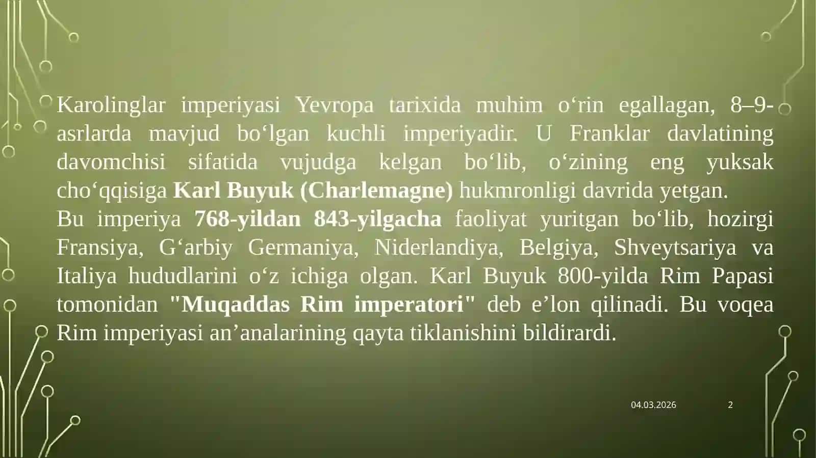 Karolinglar imperiyasida haykaltaroshlik 2
