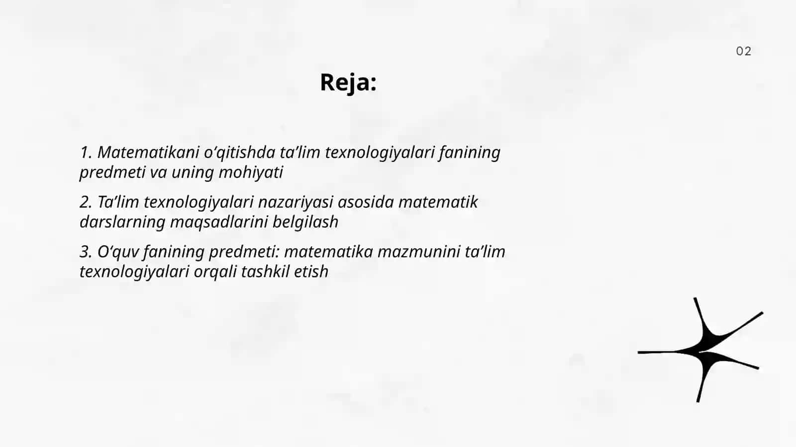 Matematikani oʻqitishda taʼlim texnologiyalari 2