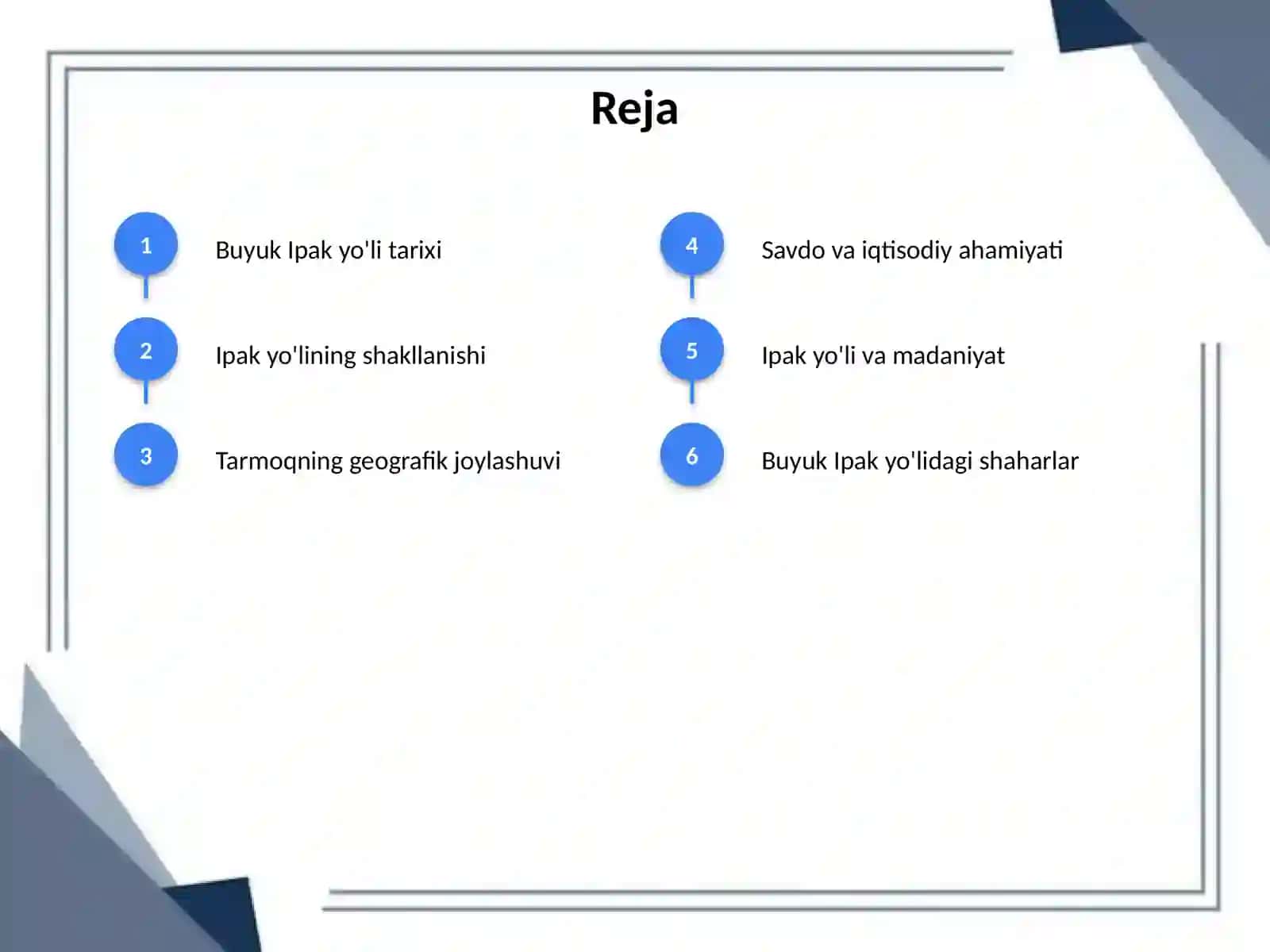 Buyuk Ipak yo'li. Shakllanishi, rivojlanishi, tarmoqlari va ahamiyati 2