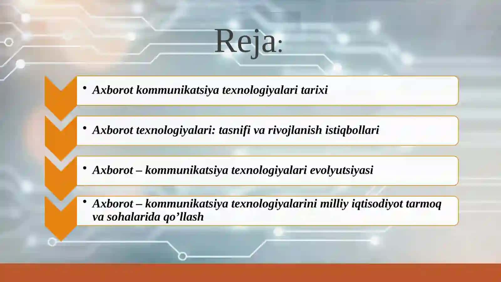 Axborot kommunikatsiya texnologiyalari mahsulotlari 2