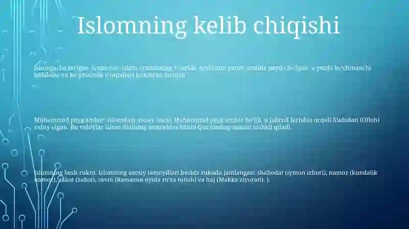Islom Dini Va Falsafasi 2