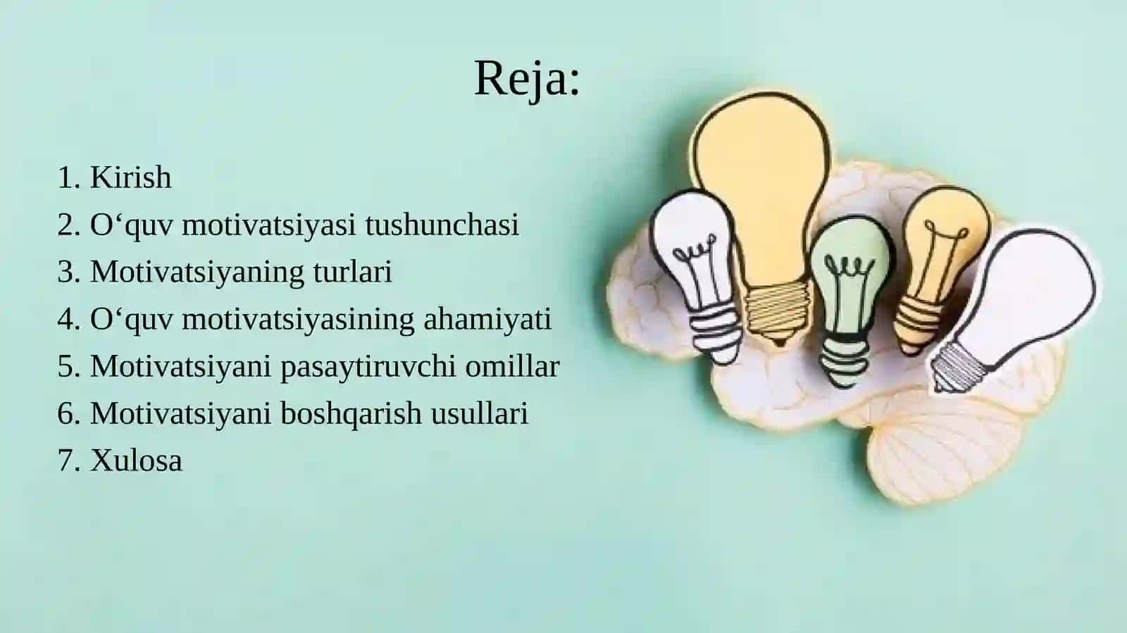 Ta’lim jarayonida o’quv motivatsiyasi va uni boshqarish muammosi 2