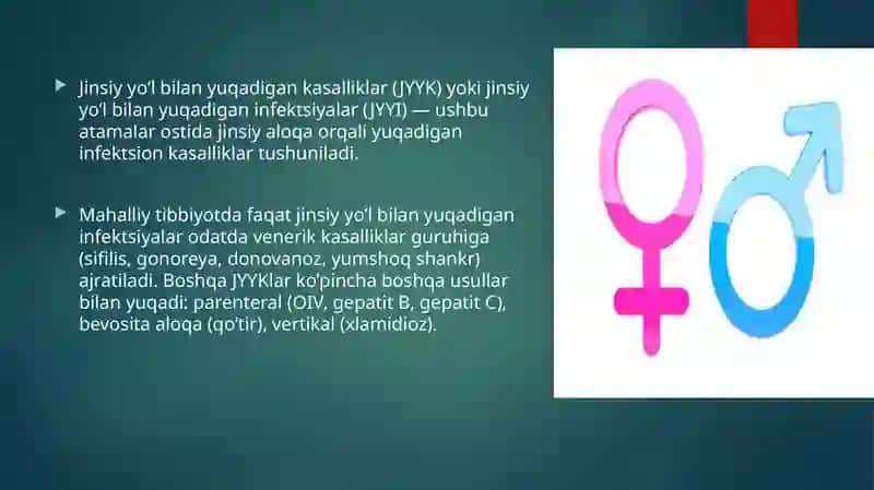 Yumshoq Shankar.Venerik Limfogranulema.Donovanoz.Zahmnining Yomon Sifatli Kechishi Haqida Tushuncha 2