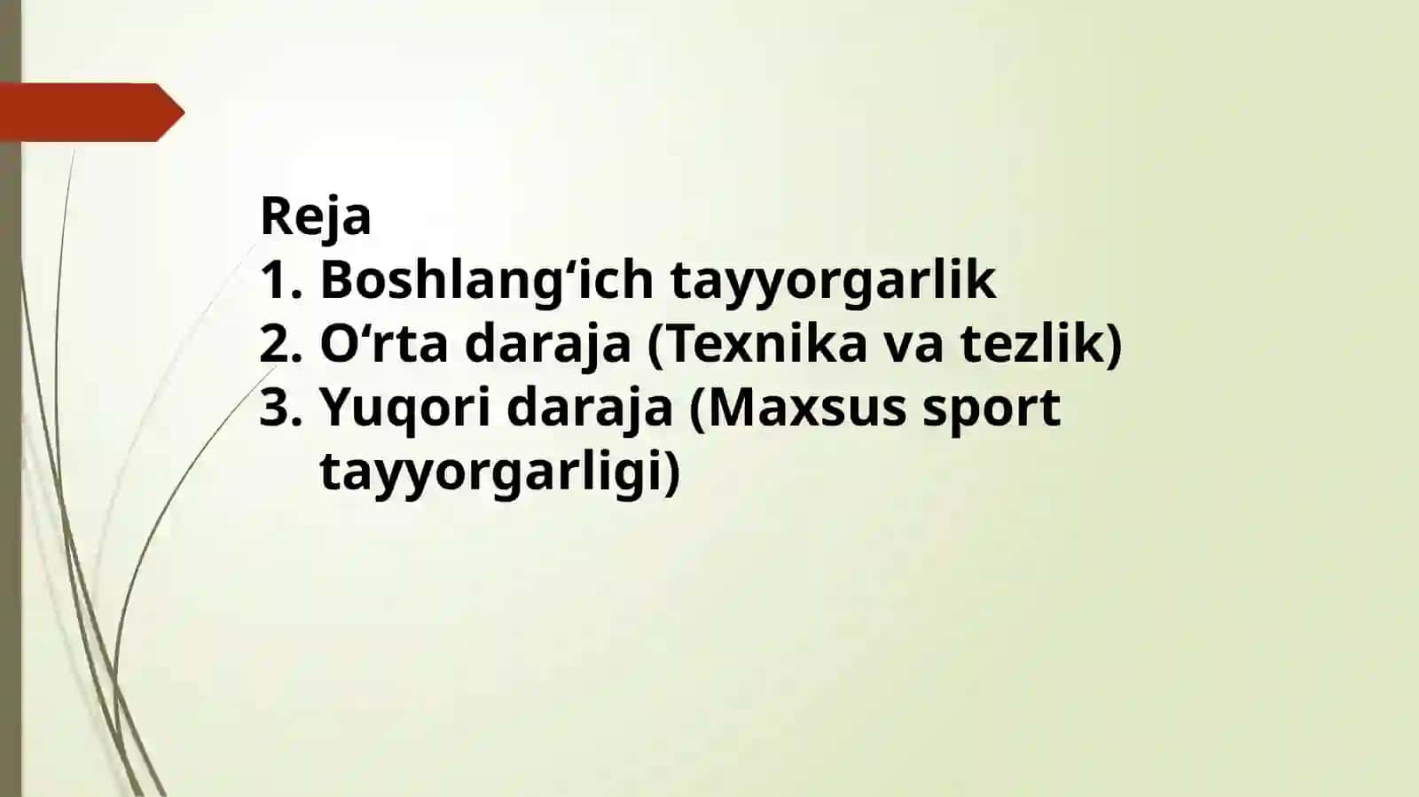Karateda malumot va maxsus jismoniy sifatlarni rivojlantirish 2