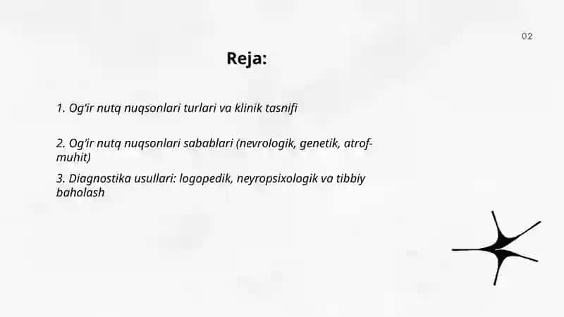Ogʻir nutq nuqsonli bolalar 2