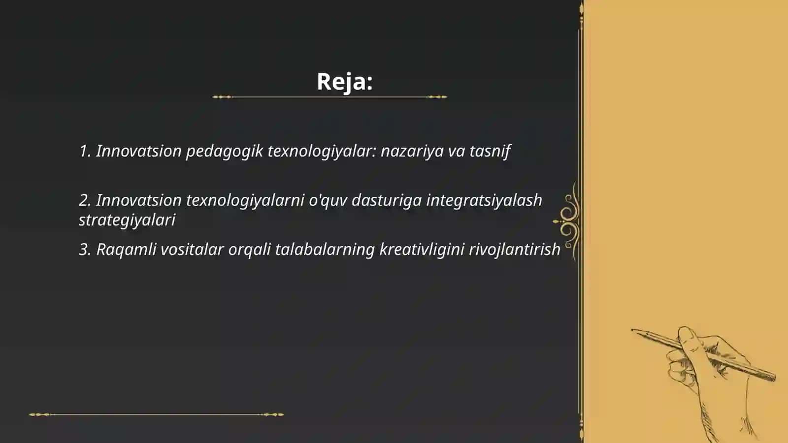 Innovatsion pedagogik texnologiyalar: nazariya va tasnif 2