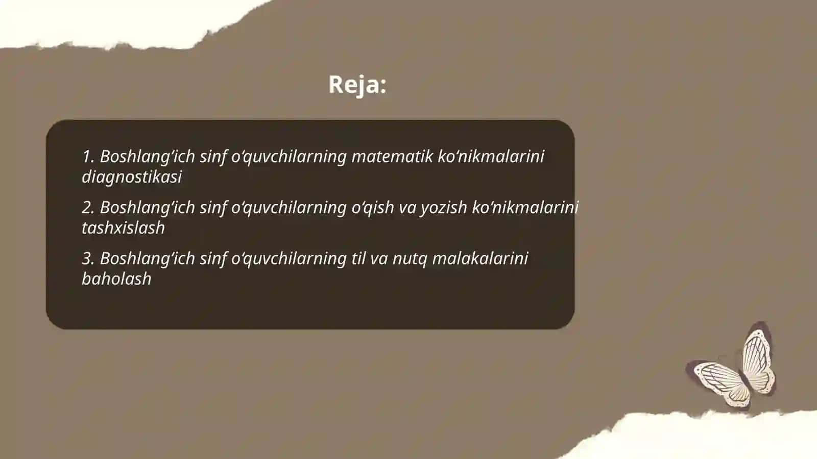 Boshlang‘ich sinf o‘quvchilarning matematik ko‘nikmalarini diagnostikasi 2