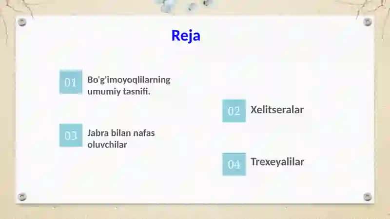 Bo'g'imoyoqlilarning kekib chiqish sabablari 2