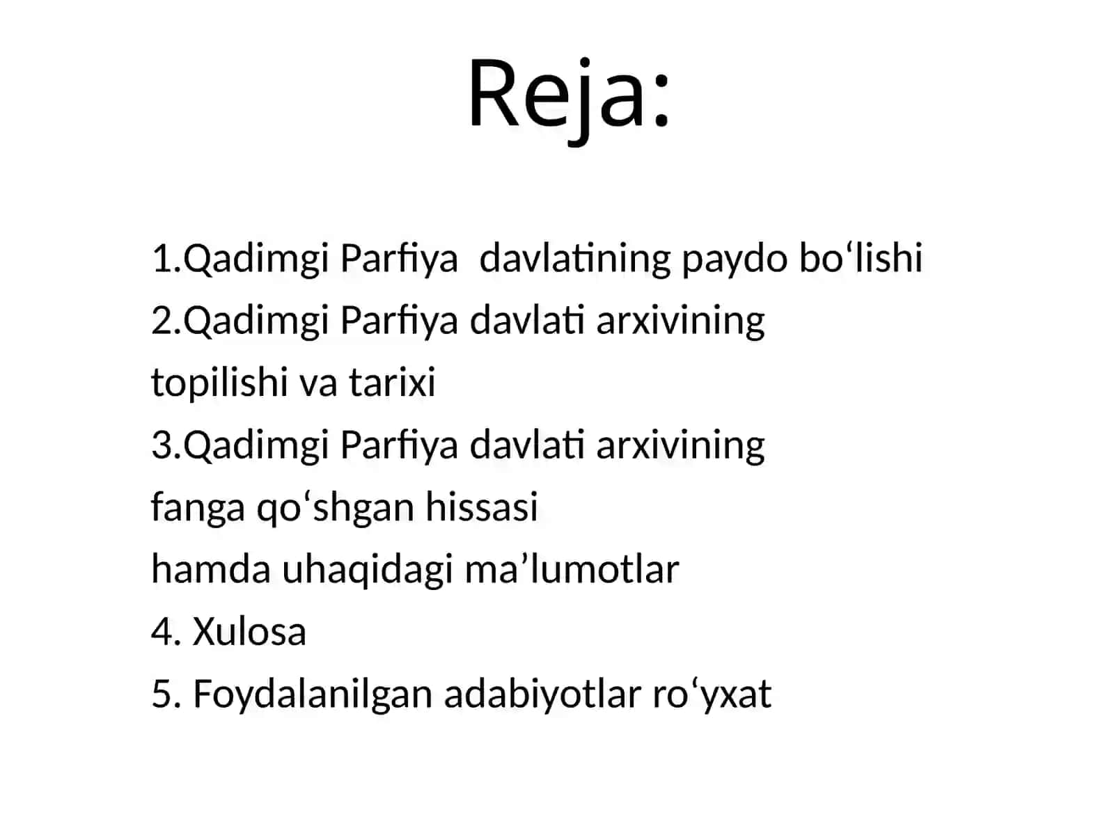 Qadimgi Parfiya arxivi 2