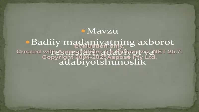 O’ZDSMI Kutubxona-axborot faoliyati 2