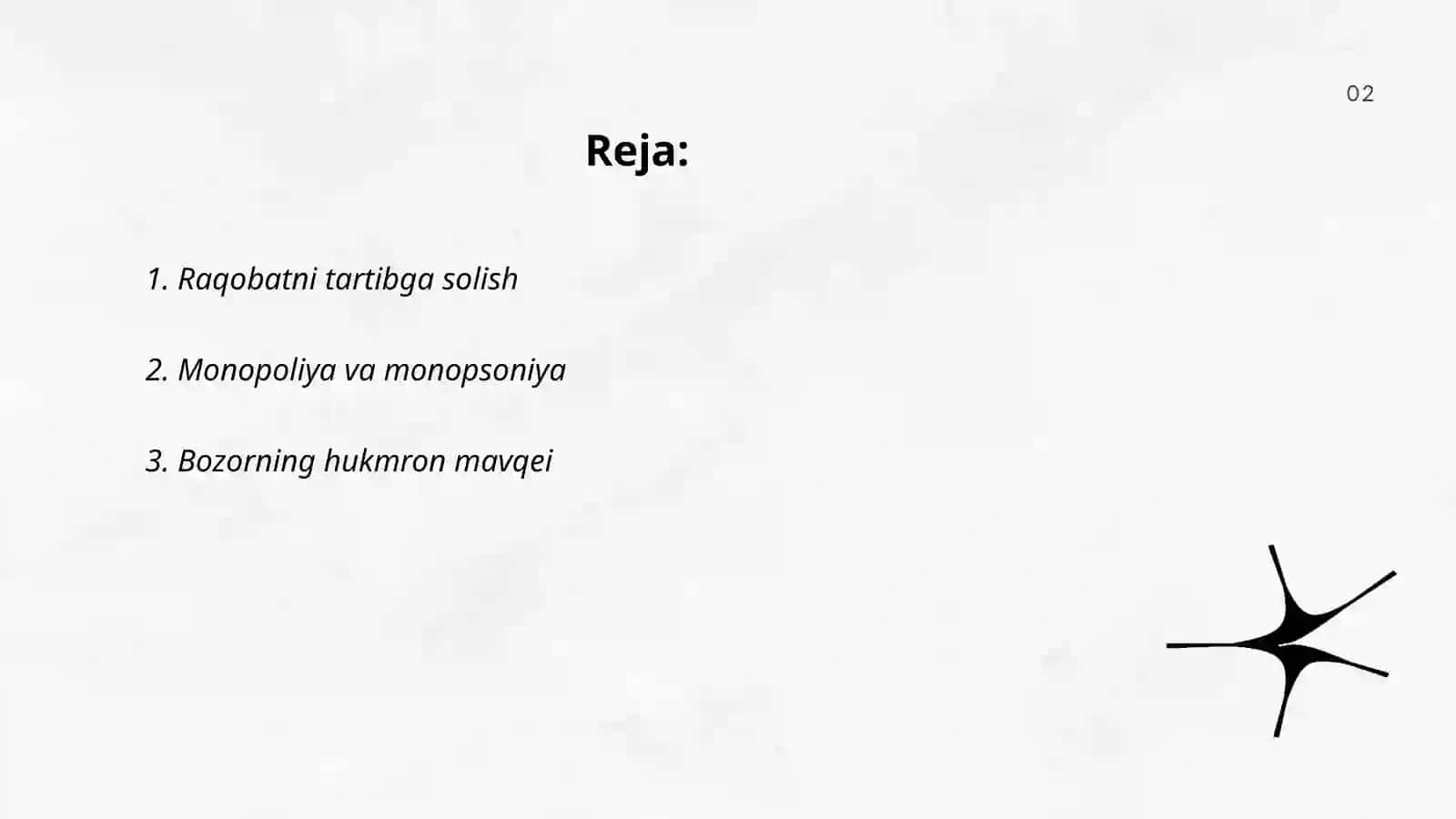 O’ZBEKISTON RESPUBLIKASINING QONUNI RAQOBAT TOG’RISIDA 2