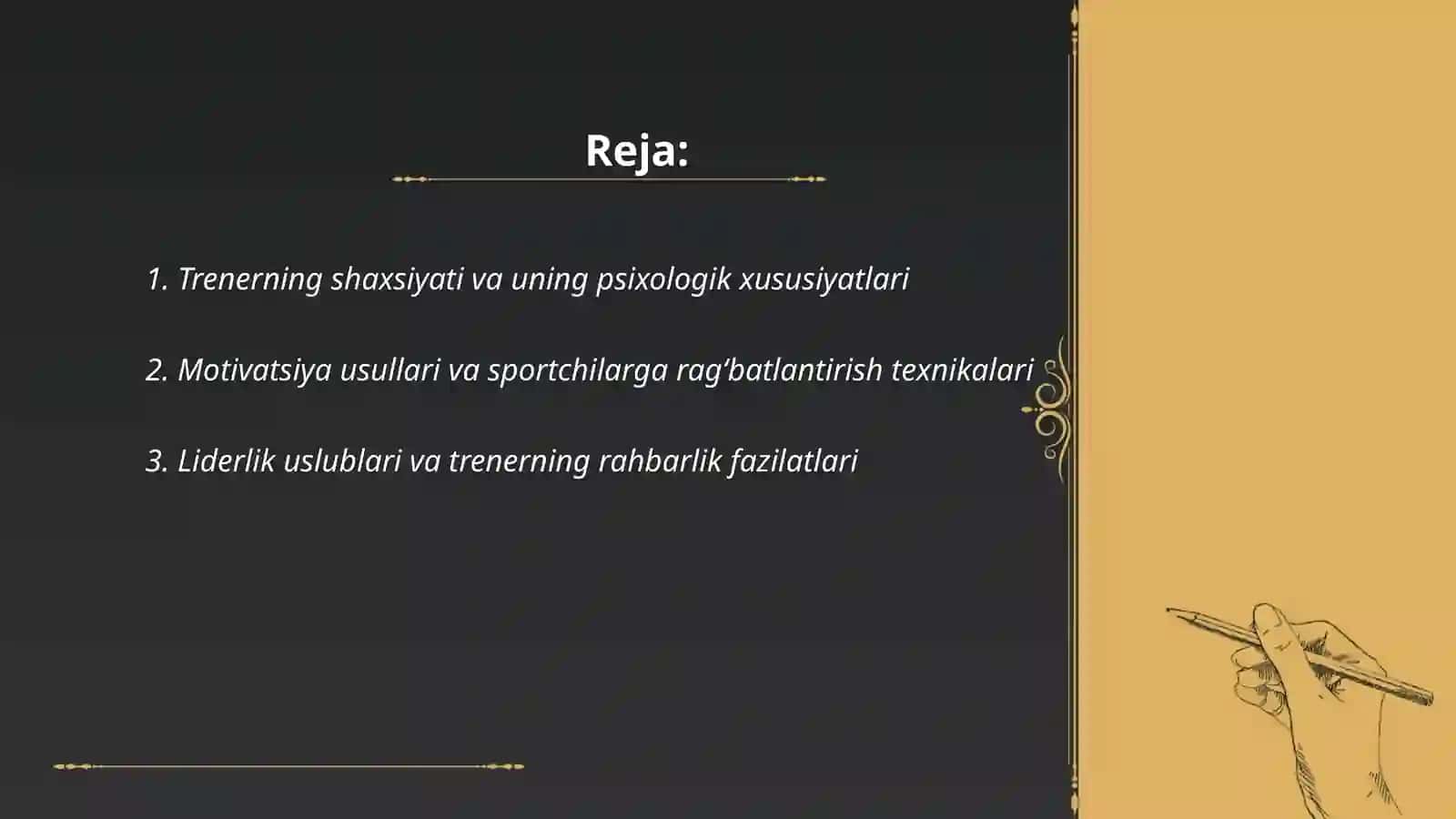 Sport treneri shaxsi va faoliyatining psixologik tavsifi 2
