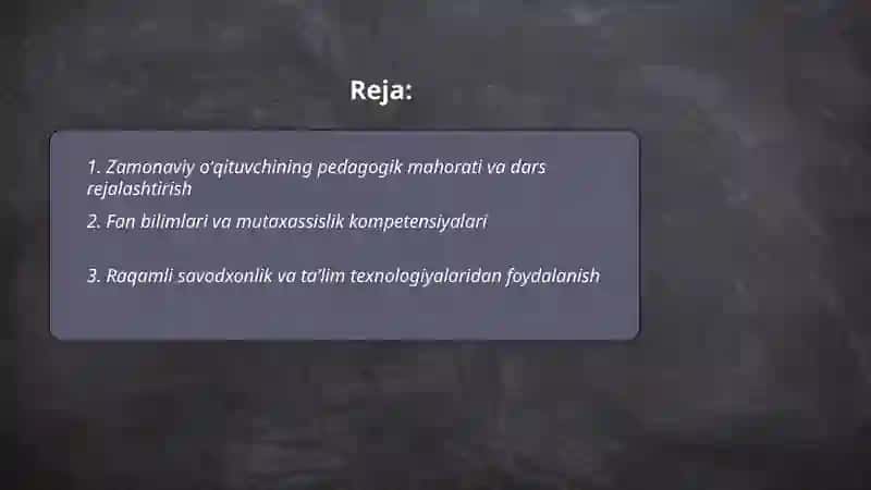 Zamonaviy oʻqituvchining kasbiy portreti va ideal modeli 2
