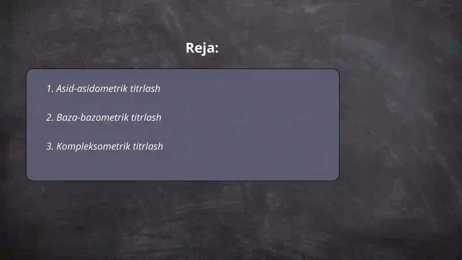 Titrimetrik analiz usullari 2