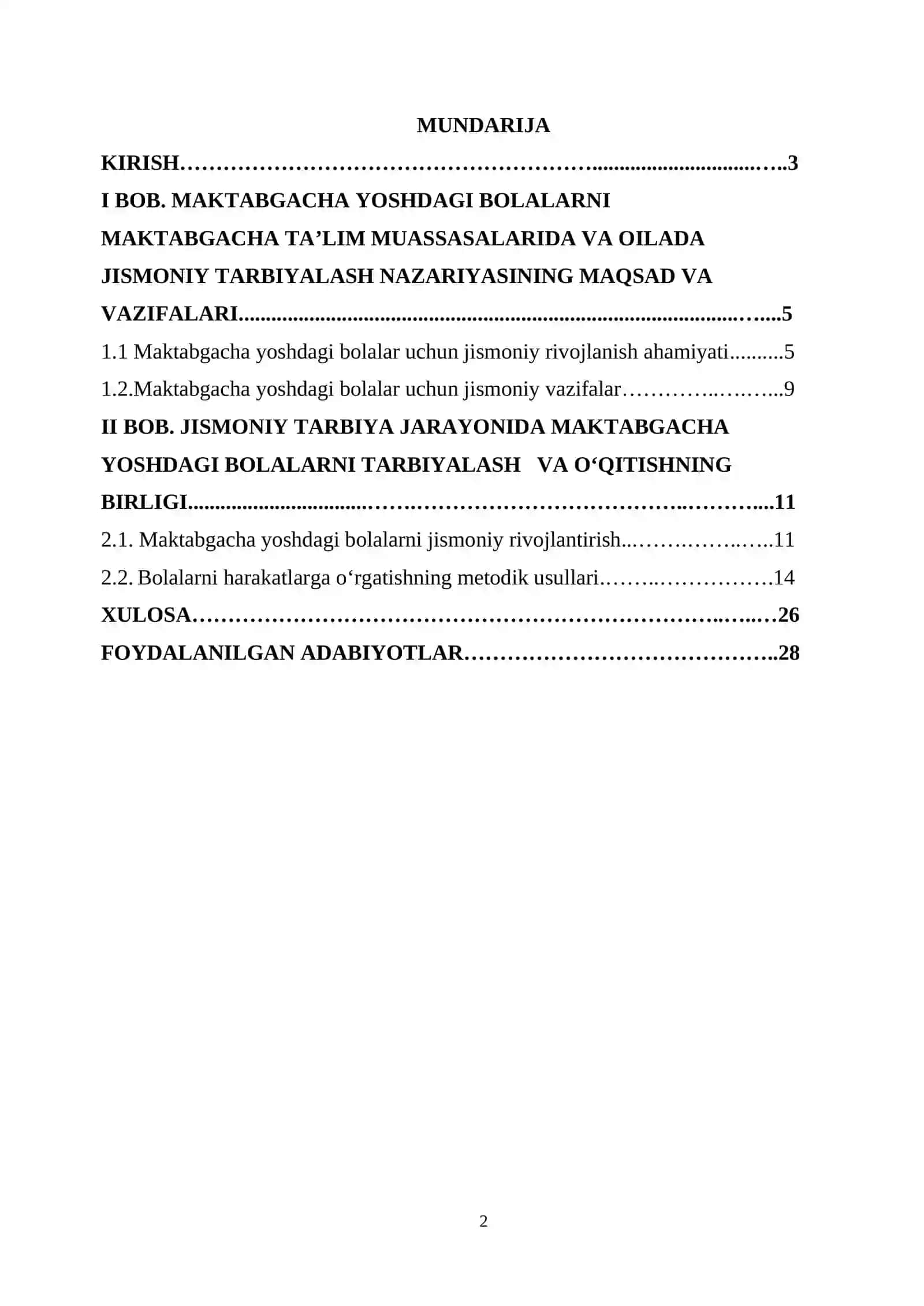 Jismoniy tarbiyaning bolalarni baquvvat, chidamli qilib tarbiyalashdagi ahamiyati 2