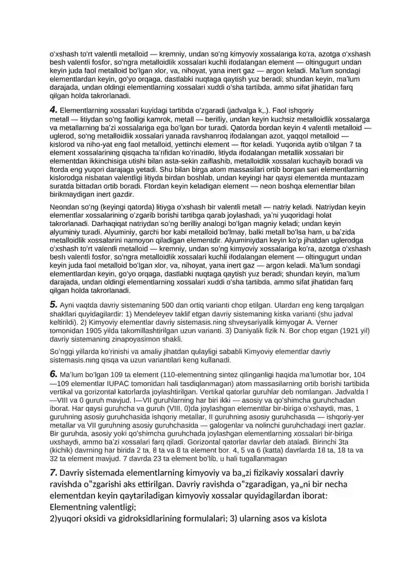 Mendeleyev davriy qonuni 2