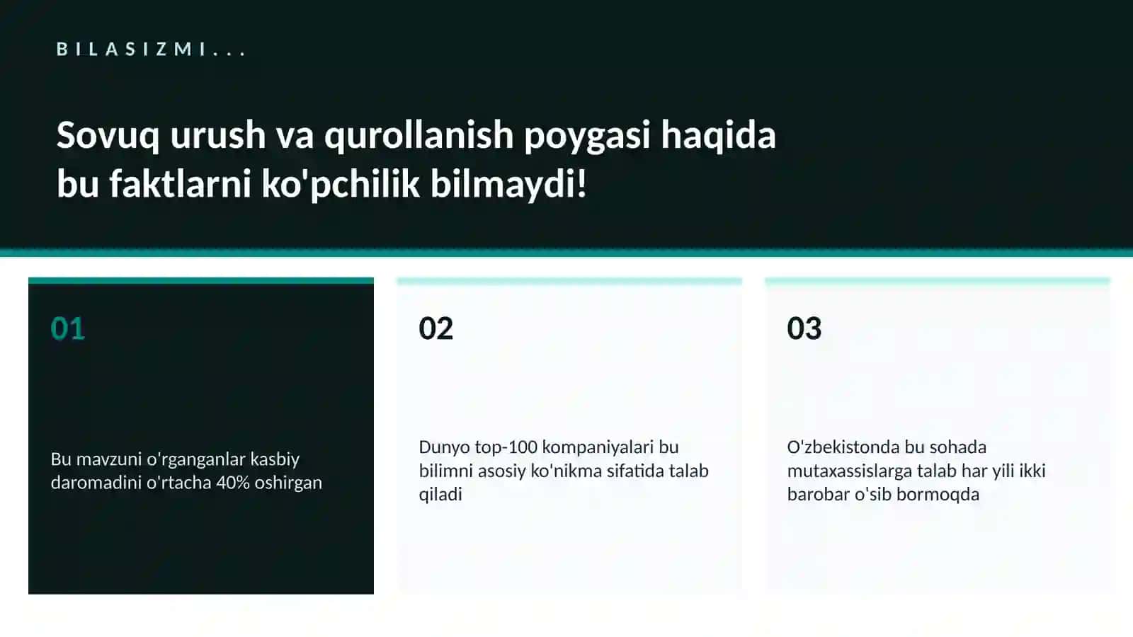 Sovuq urush va qurollanish poygasi 2