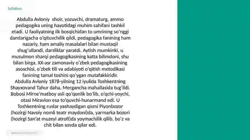 AXLOQIY TARBIYAJARAYONIDA ABDULLAAVLONIY MEROSIDAN FOYDALANISH 2