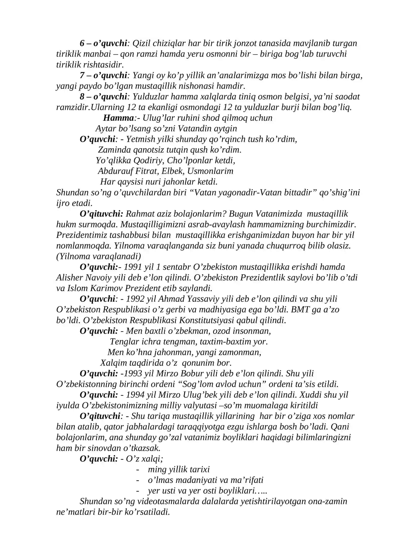 Bayrog’imiz – g’ururimiz 2