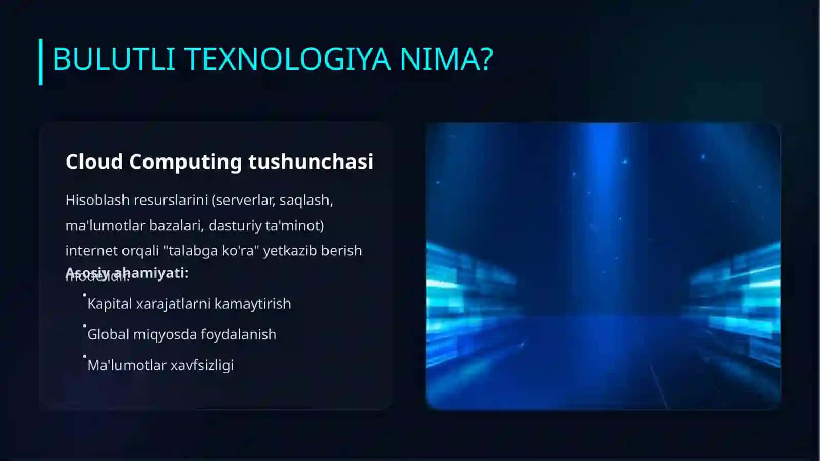 Google Compute Engine tomonidan taqdim etiladigan bulutli xizmatlar 2