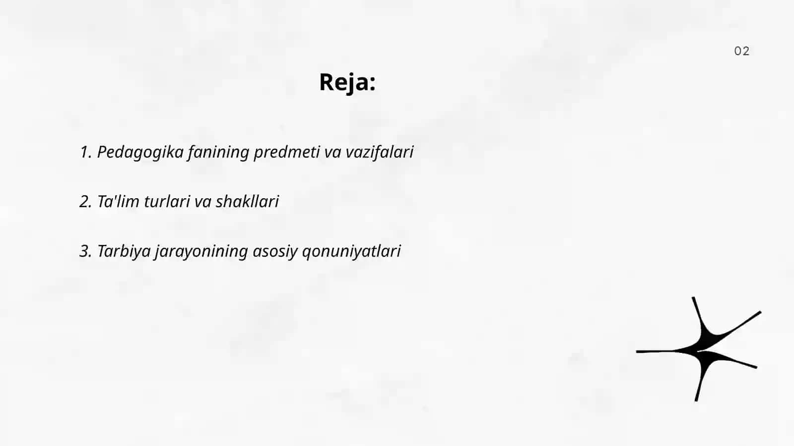 Umumiy pedagogika asoslari 2