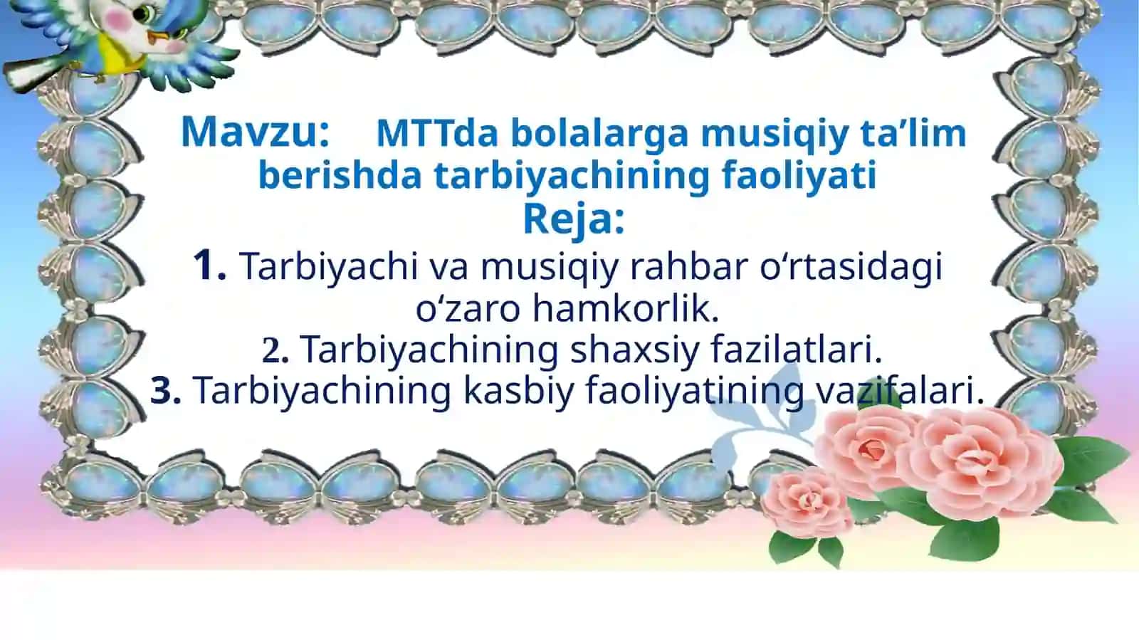 MTTing bolalarga musiqiy ta’lim berishda tarbiyachinig faoliyati 2