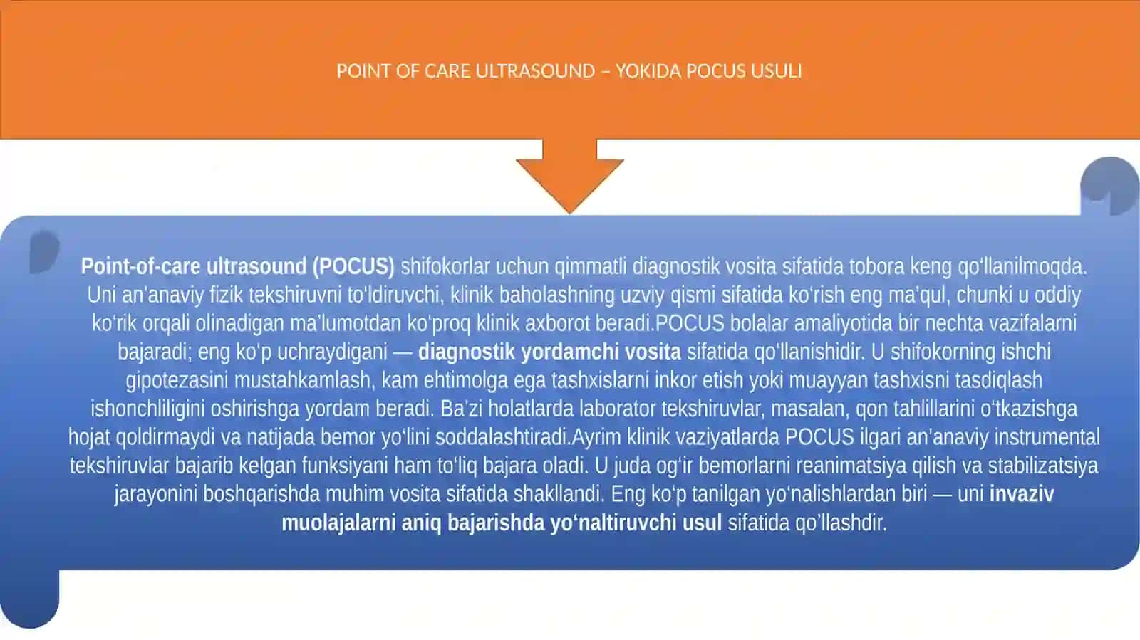 Pediateriya sohasida so‘nggi zamonaviy instrumental tekshirish usullari 2