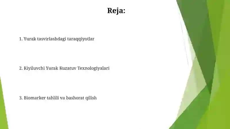 Yurak faoliyatini tekshirish yangi usullari 2