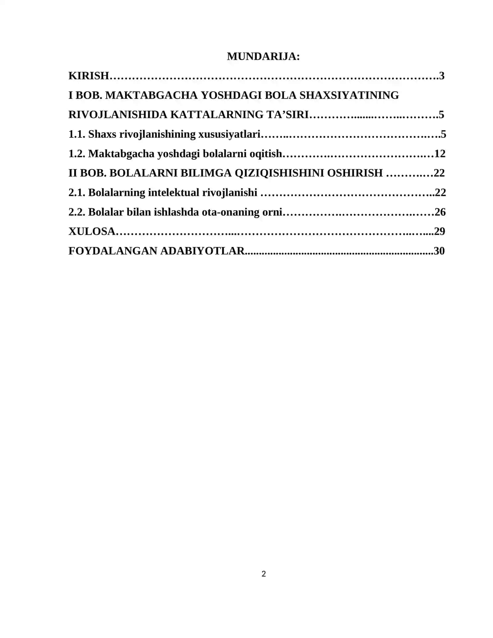 "Bolalar Pedagogikasi" 2