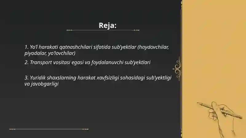 Harakat xavfsizligi sohasidagi huquqbuzarliklar 2