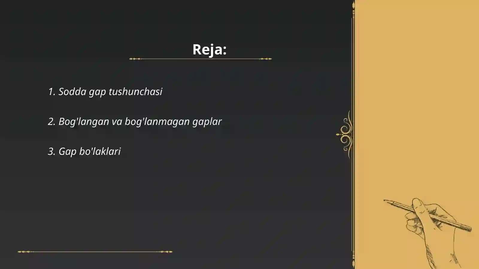 Boshlang'ich sinflarda sintaksis tushunchalari ustida ishlash metodikasi 2